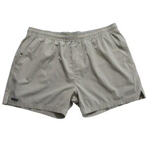 Maven Mens Active Performance Stretch Shorts L‎ x 5 Gray Stretch Polyester